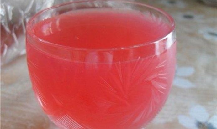 Кисель из красной смородины