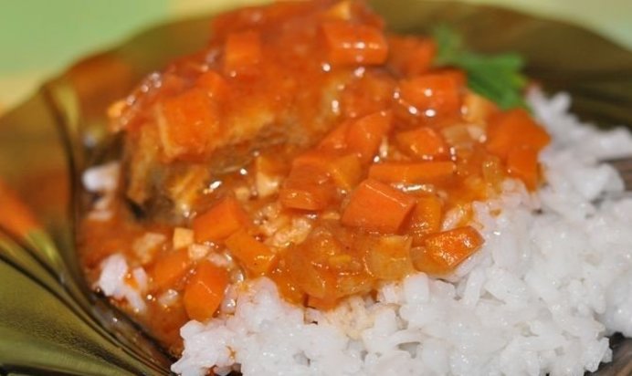 Гуляш из рыбы