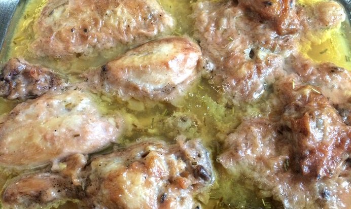 Цыпленок с розмарином