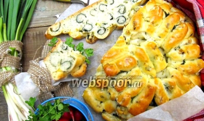 Ароматный хлеб с крапивой