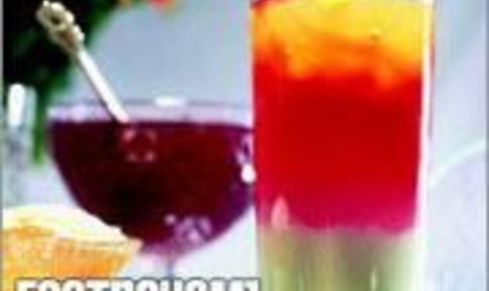 Кисель слоеный