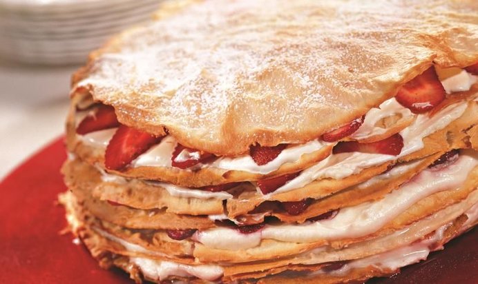 Клубничный торт