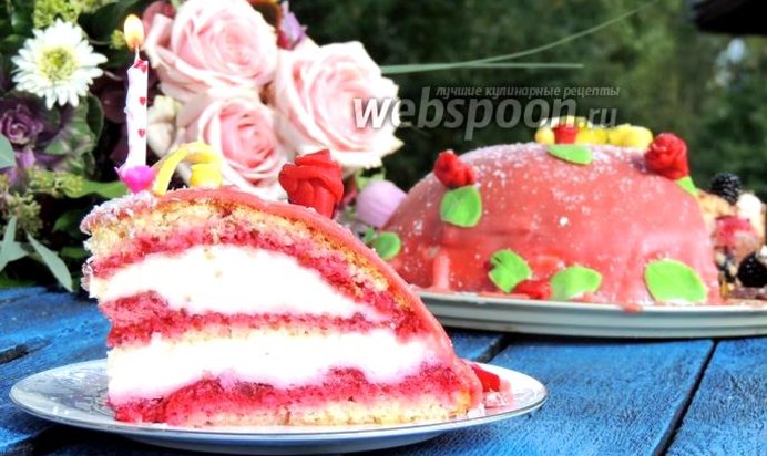 Торт с марципаном «Принцесса»