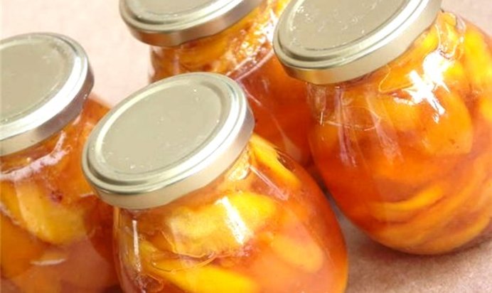Варенье из персиков без сиропа