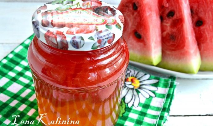 Арбуз в сиропе