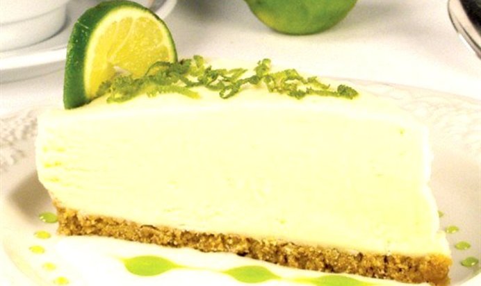Творожный торт с лаймом