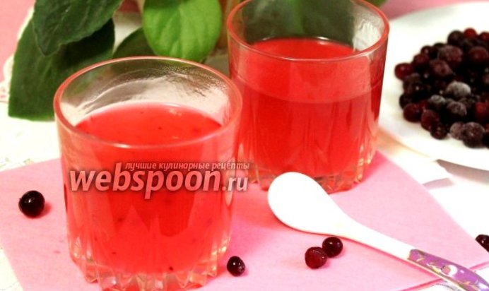 Клюквенный кисель