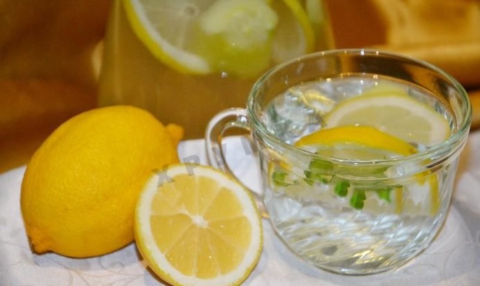 Напиток для похудения имбирь огурец лимон мята
