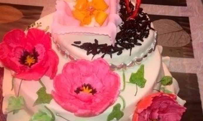 Торт в честь новорожденного