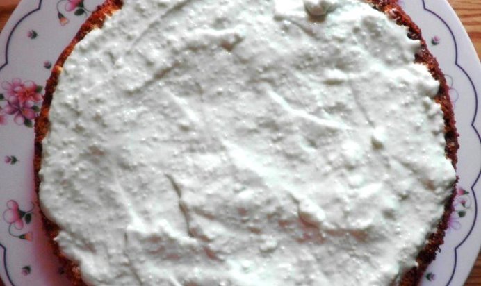 Сметанно-желейный крем для торта