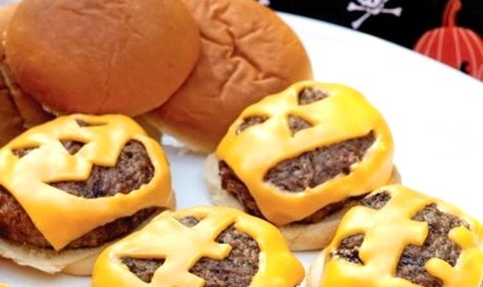 Гамбургеры на Хэллоуин