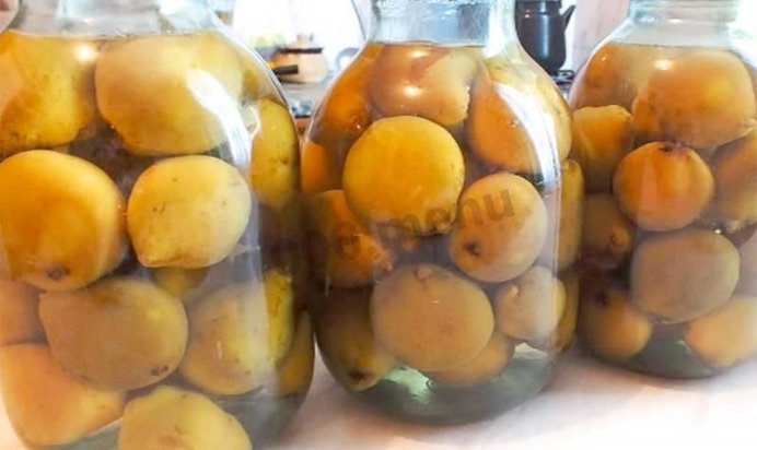 Груши консервированные целиком в сиропе на зиму