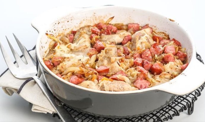 Шукрут со свиной лопаткой