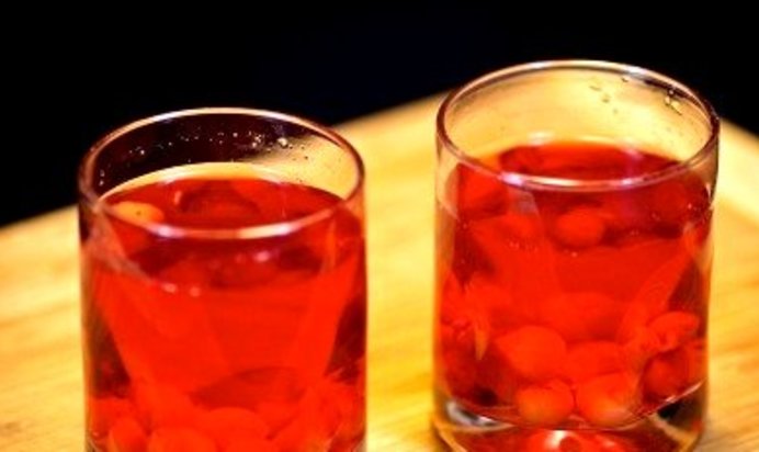 Компот из замороженной вишни