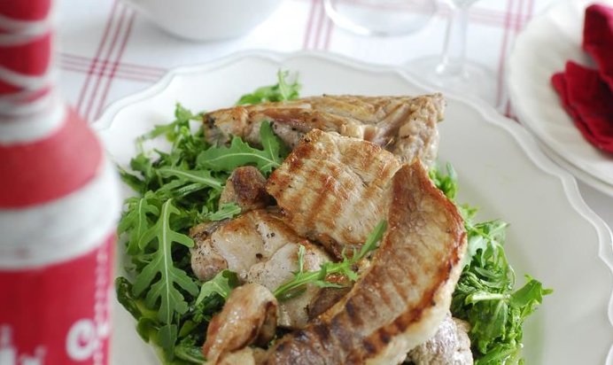 Персиковый коктейль с пророщенной пшеницей