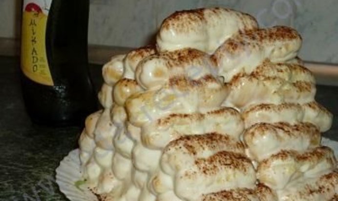 Торт Дамские пальчики