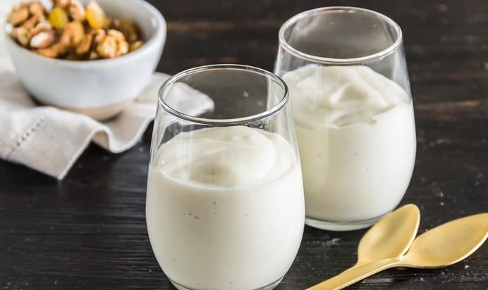 Овсяный кисель с молоком