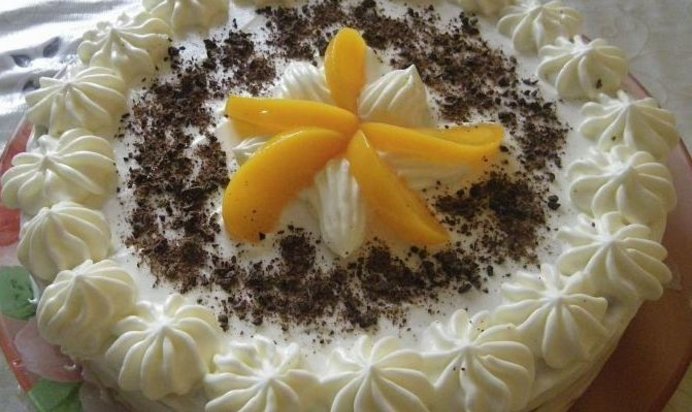 Сметанный торт