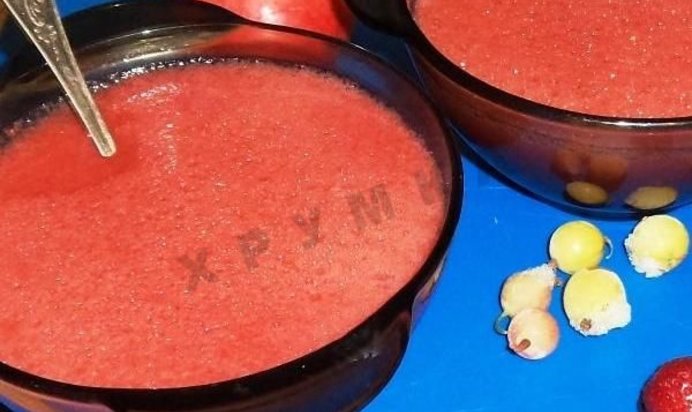 Кисель из клубники