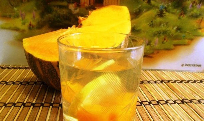 Компот из тыквы с апельсином на зиму