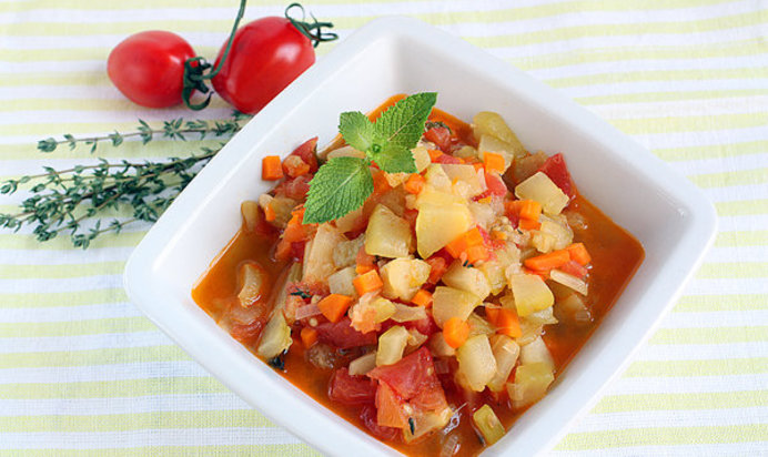 Кабачковая икра (кусочками)