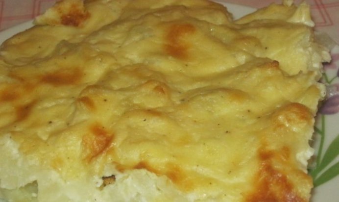 Капуста под соусом бешамель