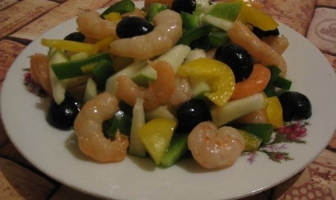 Салат «Морской бриз»