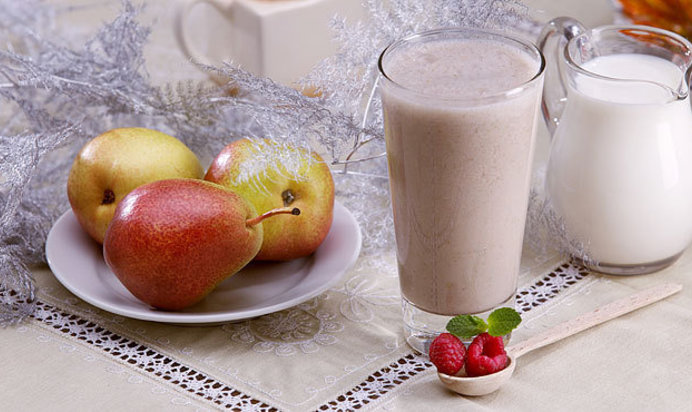 Грушевый милкшейк