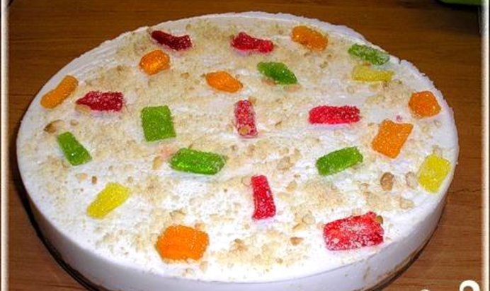 Торт-мороженое зефирное лакомство