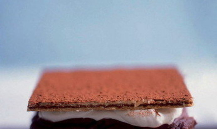 Тортини с шоколадом и арахисом