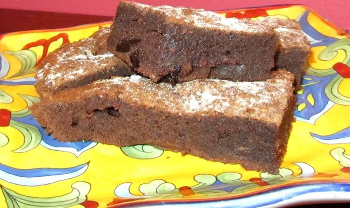 Брауни с черносливом