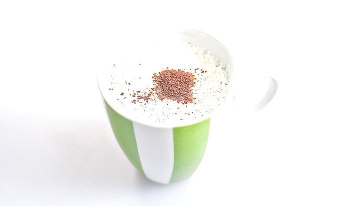 Молочный кисель с ванилью