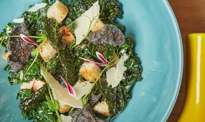 Капуста Кейл а-ля Цезарь