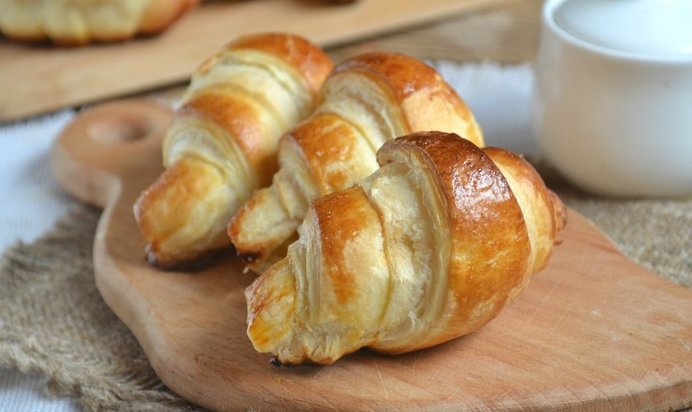 Круассаны из готового слоеного теста