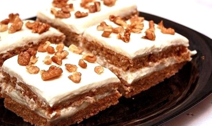 Гречневый торт с творогом