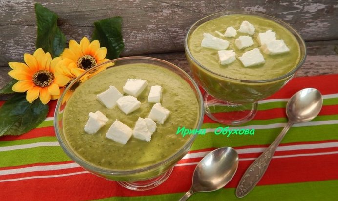 Гаспачо из огурцов