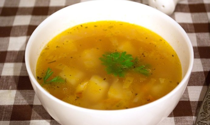 Гороховый суп с картошкой