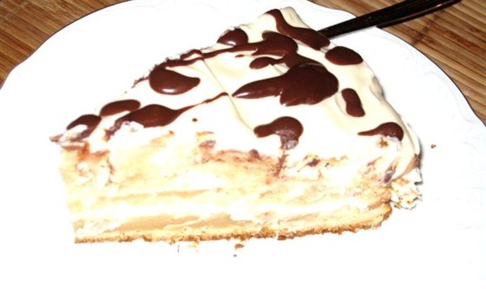 Белый шоколадный торт