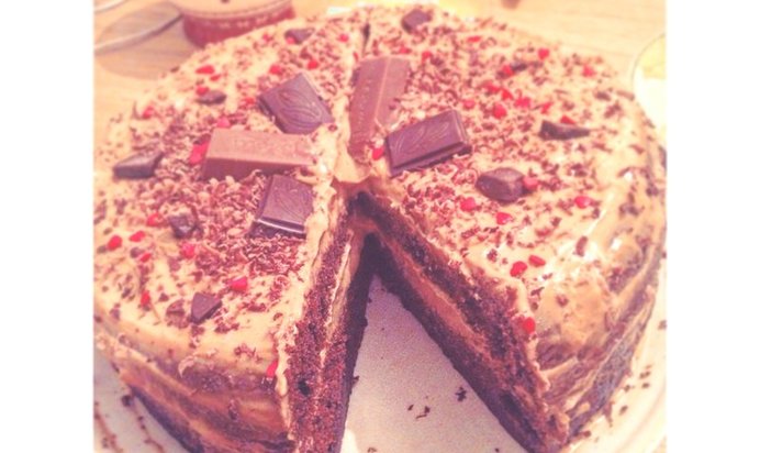 Самый шоколадный торт в мультиварке
