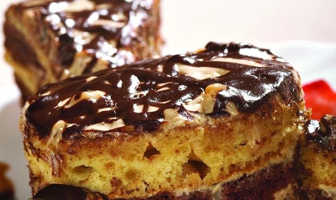 Грузинский медово-ореховый торт