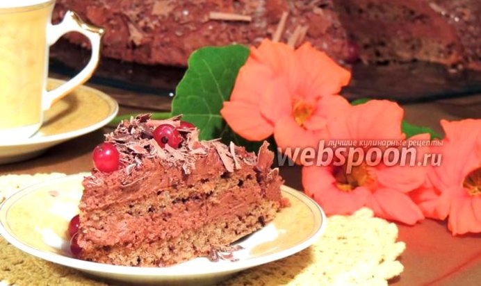 Шведский шоколадный торт