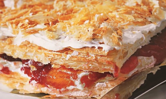 Сливовый торт Наполеон