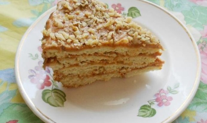 Песочный торт