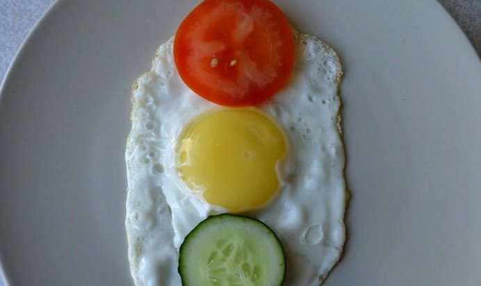 Яичница для детей