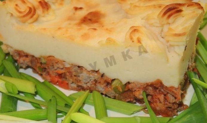 Ирландская картофельная запеканка с мясом