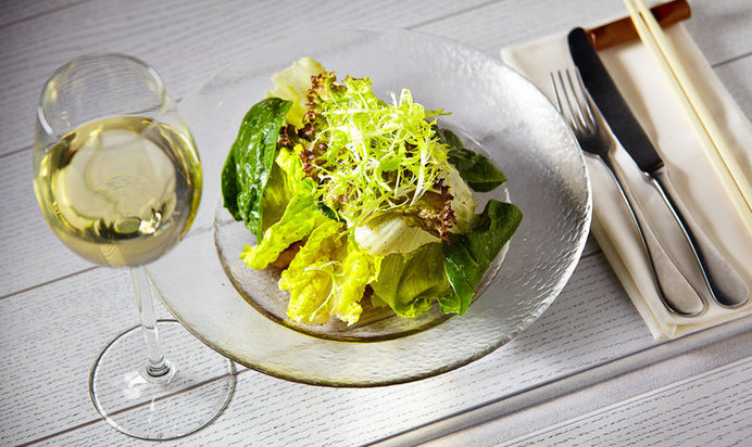 Салат с морепродуктами