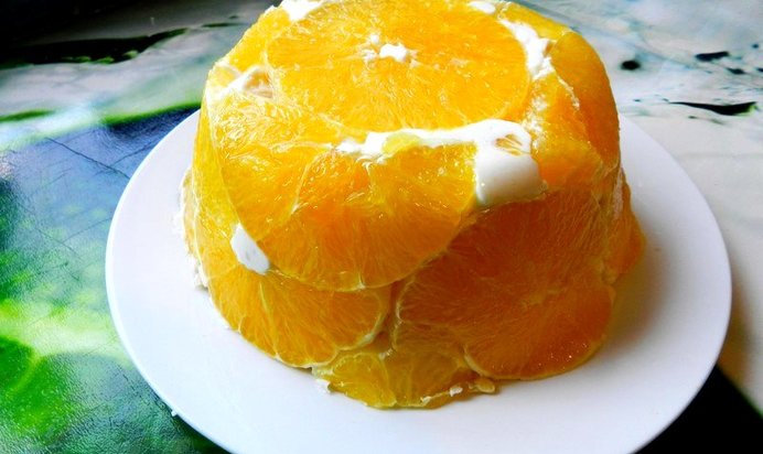 Фруктовый торт без выпечки