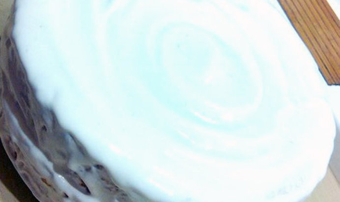 Бисквитный торт с кремом