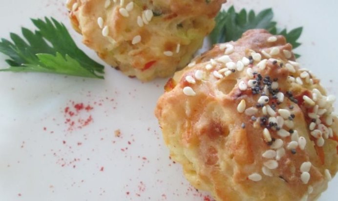 Огуречные кексики