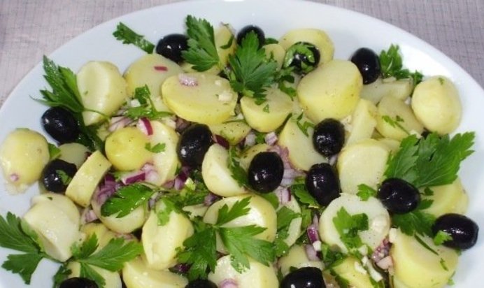 Салат к ленивым голубцам